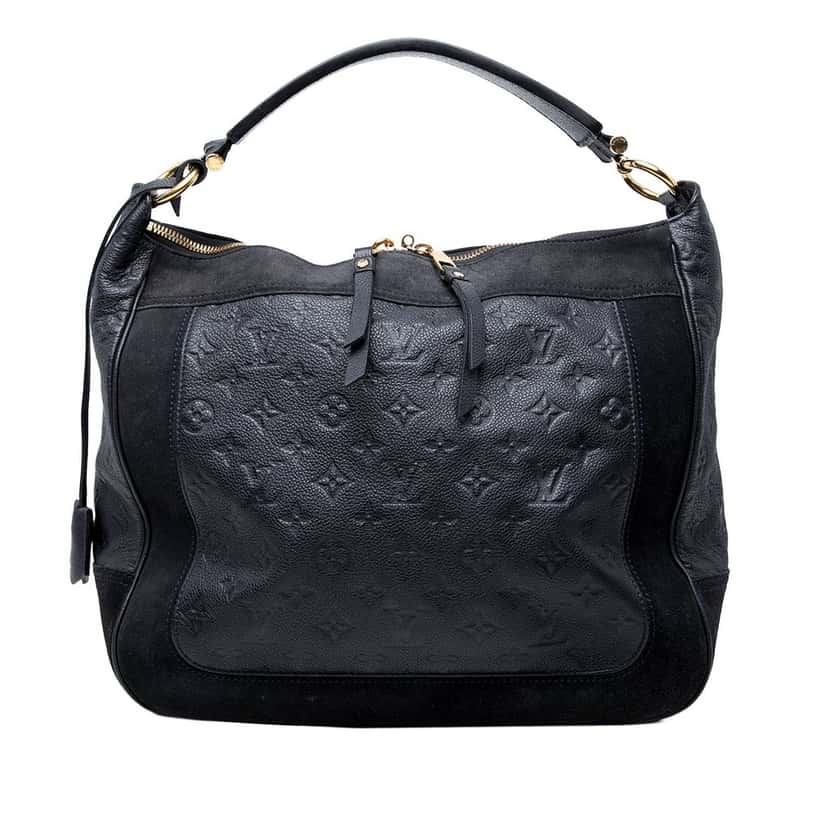 Louis Vuitton Monogram Empreinte Audacieuse MM Blue Leather Very good condition - Front View