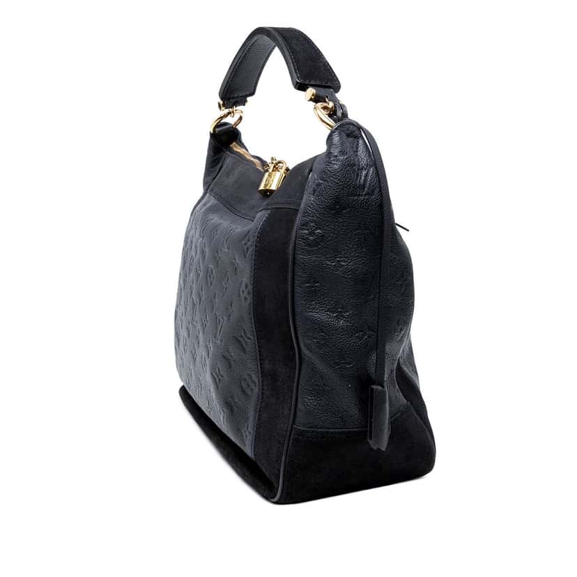 Louis Vuitton Monogram Empreinte Audacieuse MM Blue Leather Very good condition - Back View