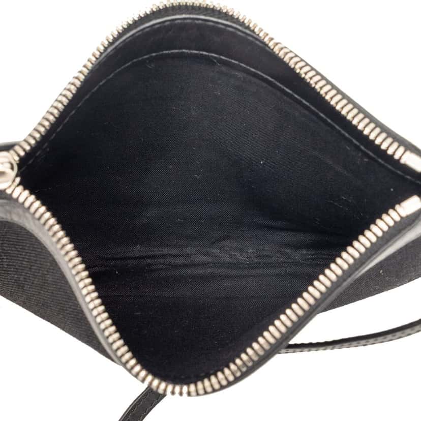 Balenciaga Canvas Navy Cabas Pouch Black Very good condition - Model View