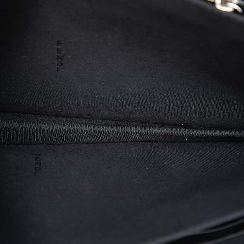 Fendi Zucca Embossed Leather Clutch Black Leather Very good condition - Model View