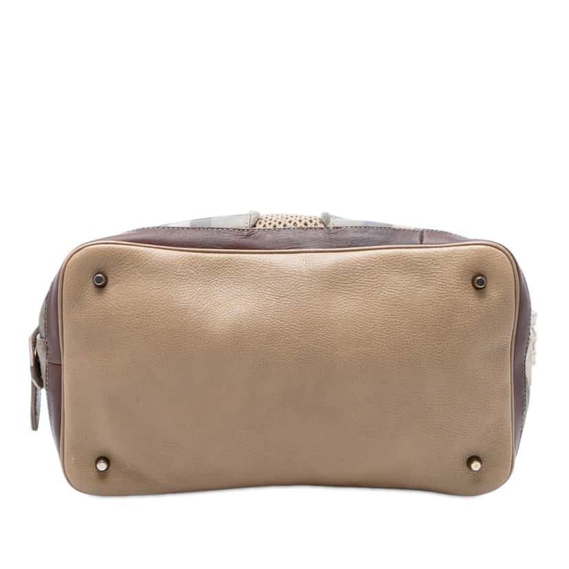 Burberry Smoke Check Coated Canvas Gilmoure Satchel Other Very good condition - Inside View