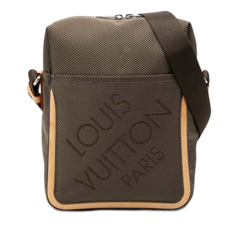 Louis Vuitton Damier Geant Citadin Messenger Bag Brown Very good condition - Front View