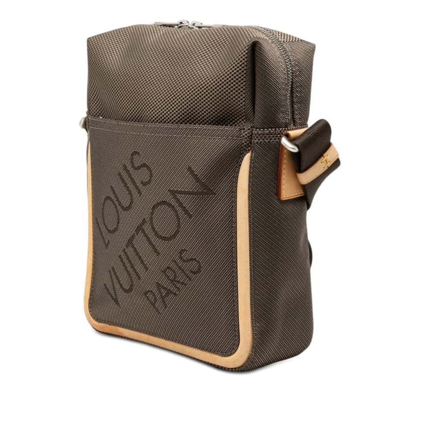 Louis Vuitton Damier Geant Citadin Messenger Bag Brown Very good condition - Back View