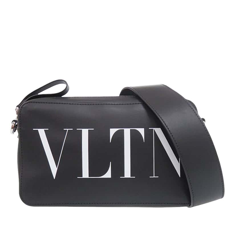Valentino Leather VLTN Crossbody Black Leather Very good condition - Front View