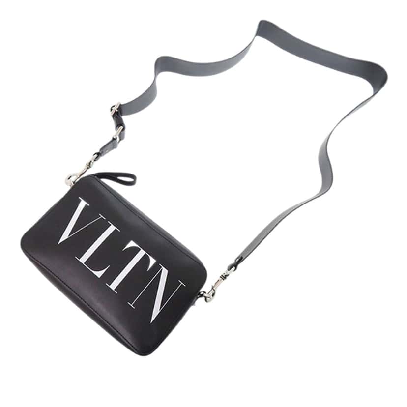 Valentino Leather VLTN Crossbody Black Leather Very good condition - Inside View