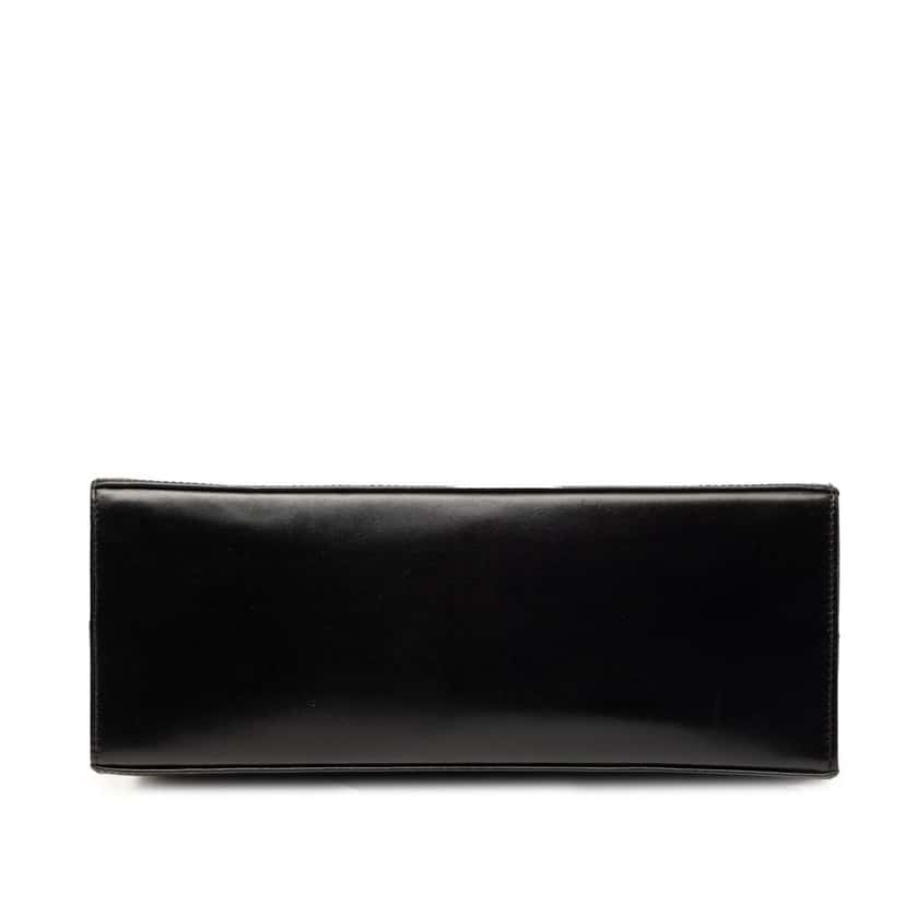 Ferragamo Leather Gancini Satchel Black Leather Very good condition - Inside View