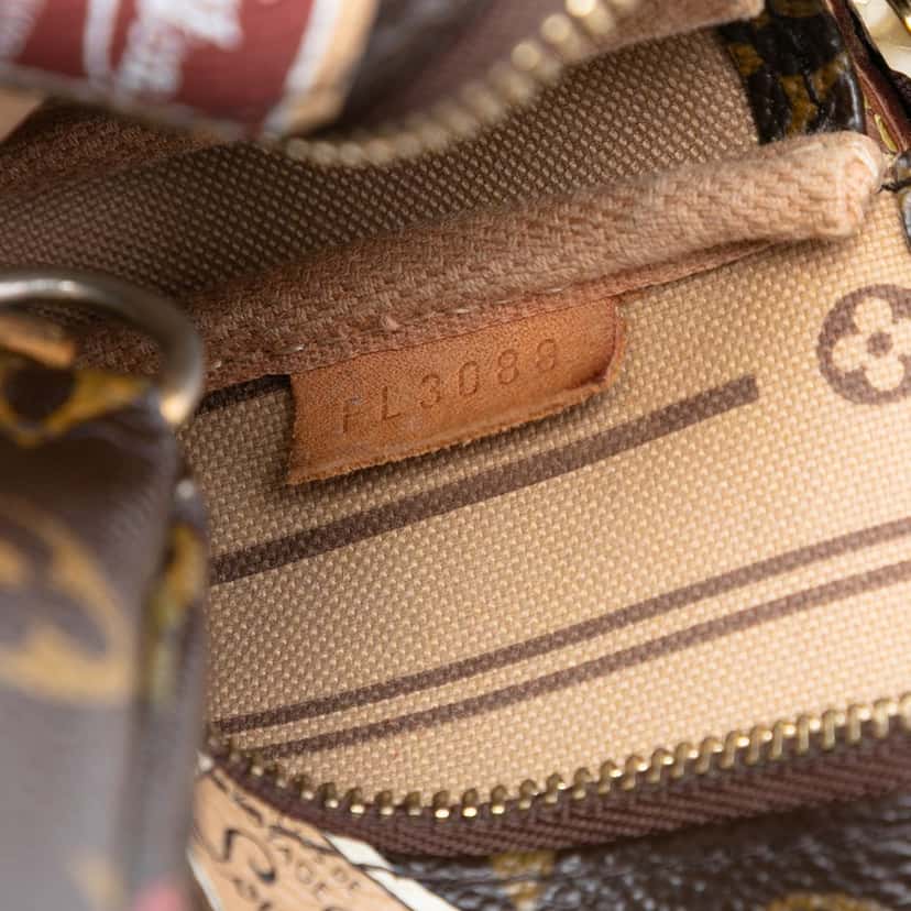 Louis Vuitton Monogram Trunks and Bags Patch Mini Pochette Accessoires Brown Never worn, with tag - Box View