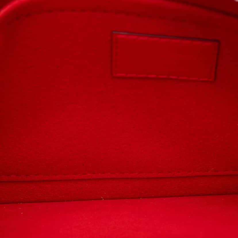 Louis Vuitton Epi Neverfull Pouch Red Leather Very good condition - Model View