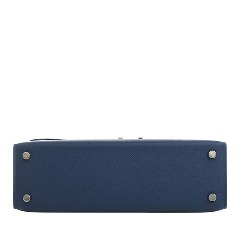 Hermès Epsom Verrou 23 Blue Leather Very good condition - Box View