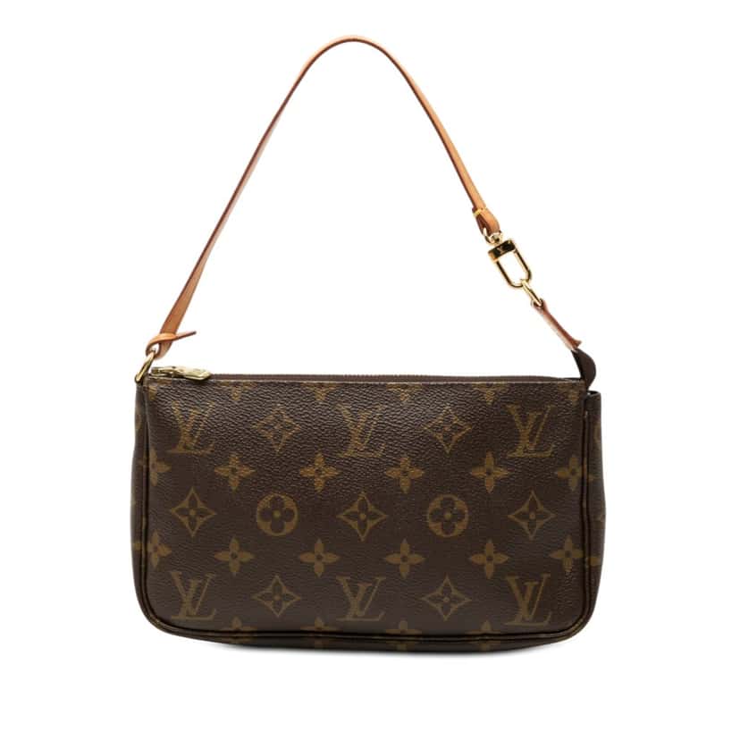 Louis Vuitton Monogram Pochette Accessoires Brown Very good condition - Front View