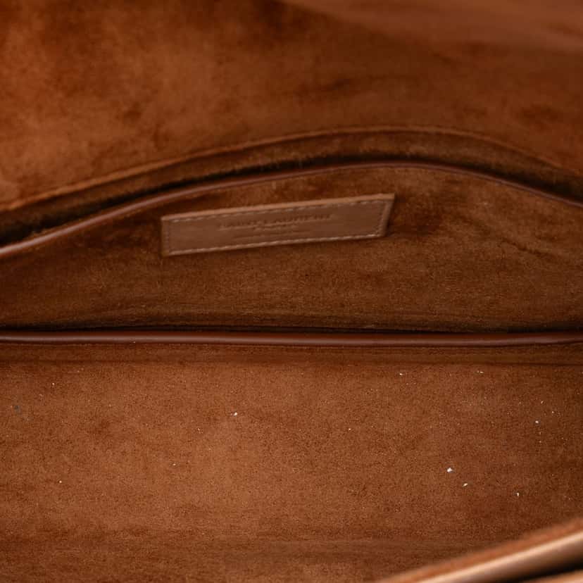 Saint Laurent Canvas Monogram Book Bag Beige Very good condition - Model View