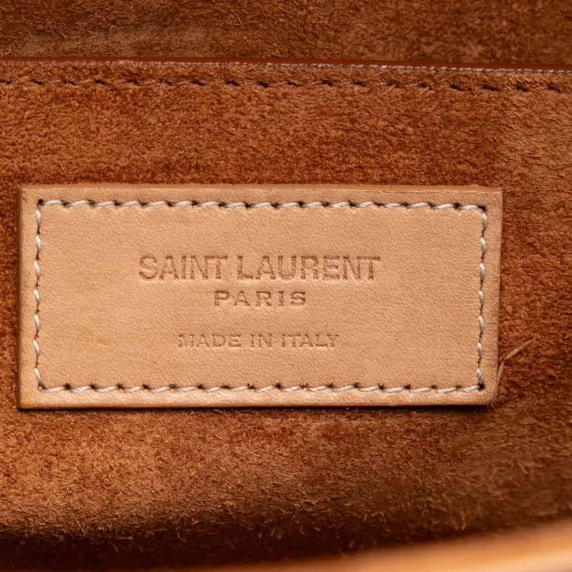 Saint Laurent Canvas Monogram Book Bag Beige Very good condition - Box View