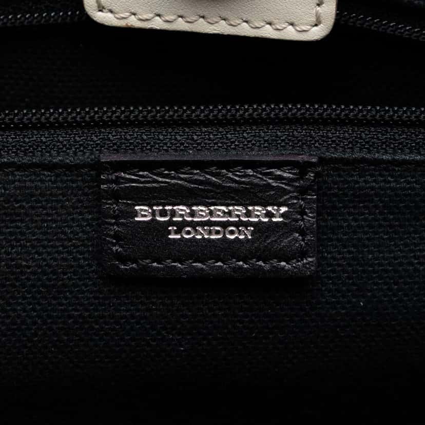 Burberry Haymarket Check Canvas Tote Other Very good condition - Box View
