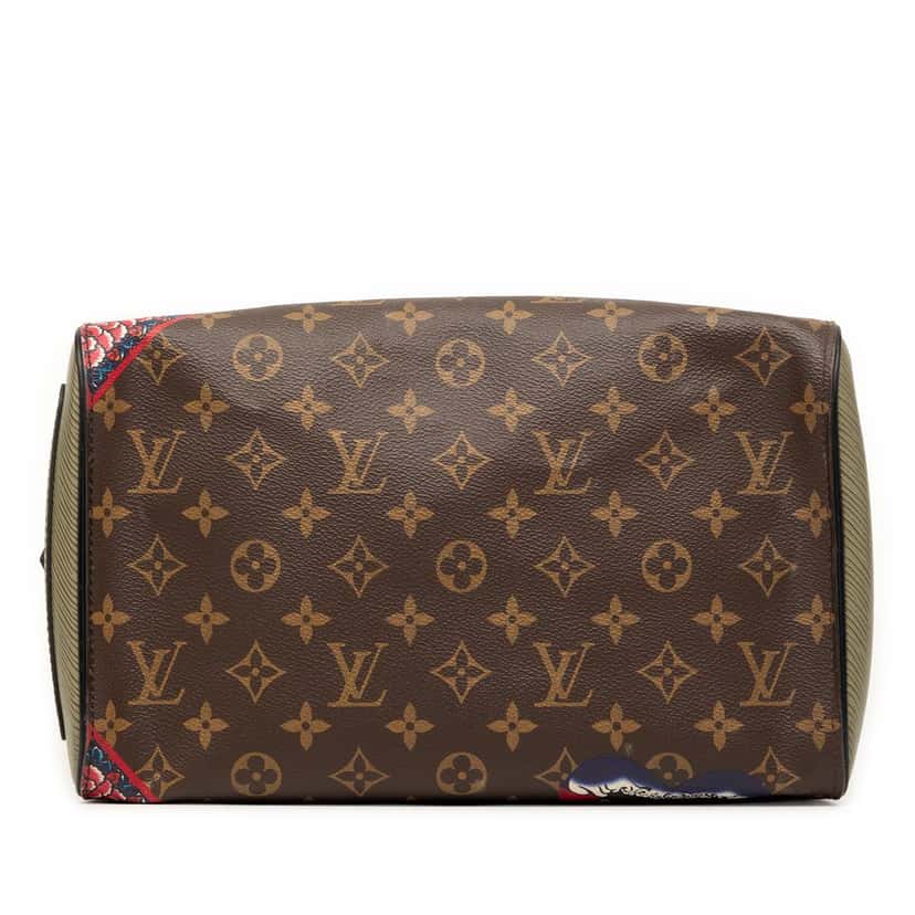 Louis Vuitton Monogram Kabuki Speedy  30 Brown Very good condition - Inside View