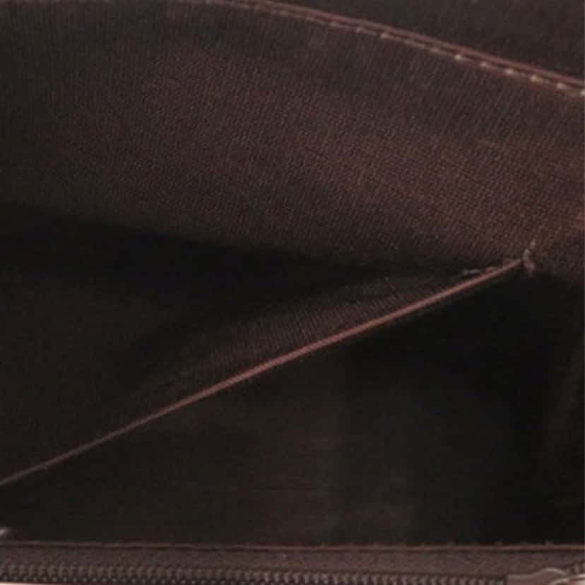 Burberry Calfskin and Suede Stitch Handbag Beige Leather Very good condition - Box View