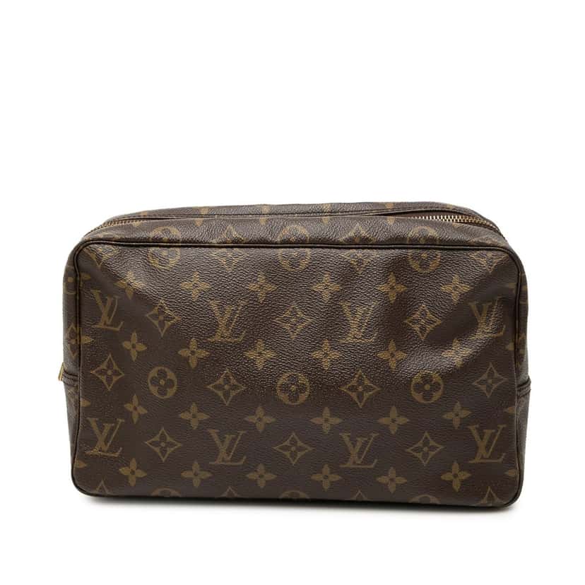 Louis Vuitton Monogram Trousse Toilette 28 Brown Very good condition - Front View