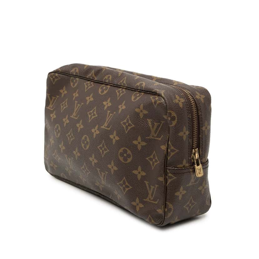 Louis Vuitton Monogram Trousse Toilette 28 Brown Very good condition - Back View