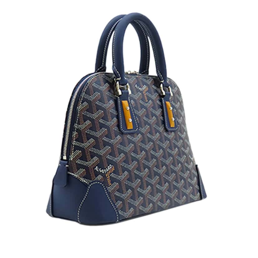 Goyard Mini Goyardine Vendome Blue Very good condition - Back View