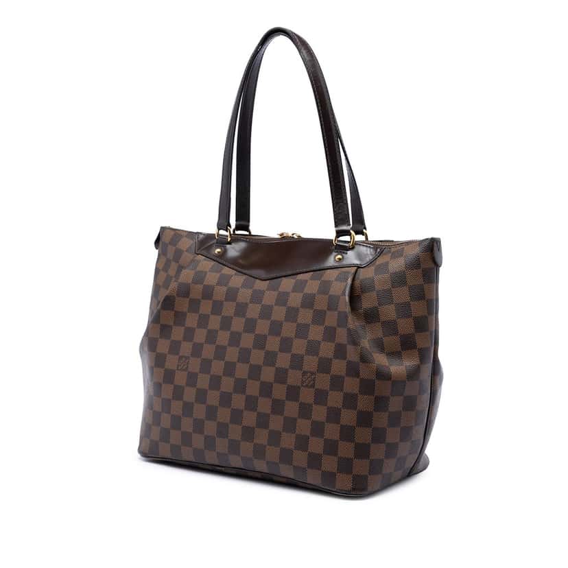 Louis Vuitton Damier Ebene Westminster GM Brown Very good condition - Back View