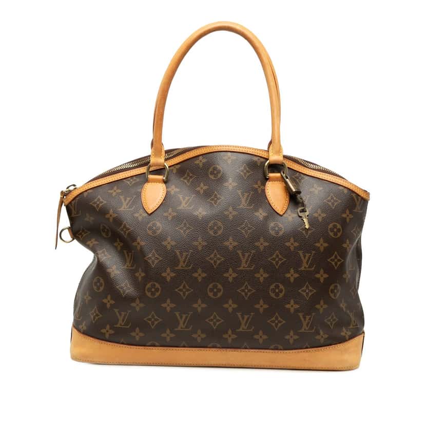 Louis Vuitton Monogram Lockit Horizontal Brown Very good condition - Front View