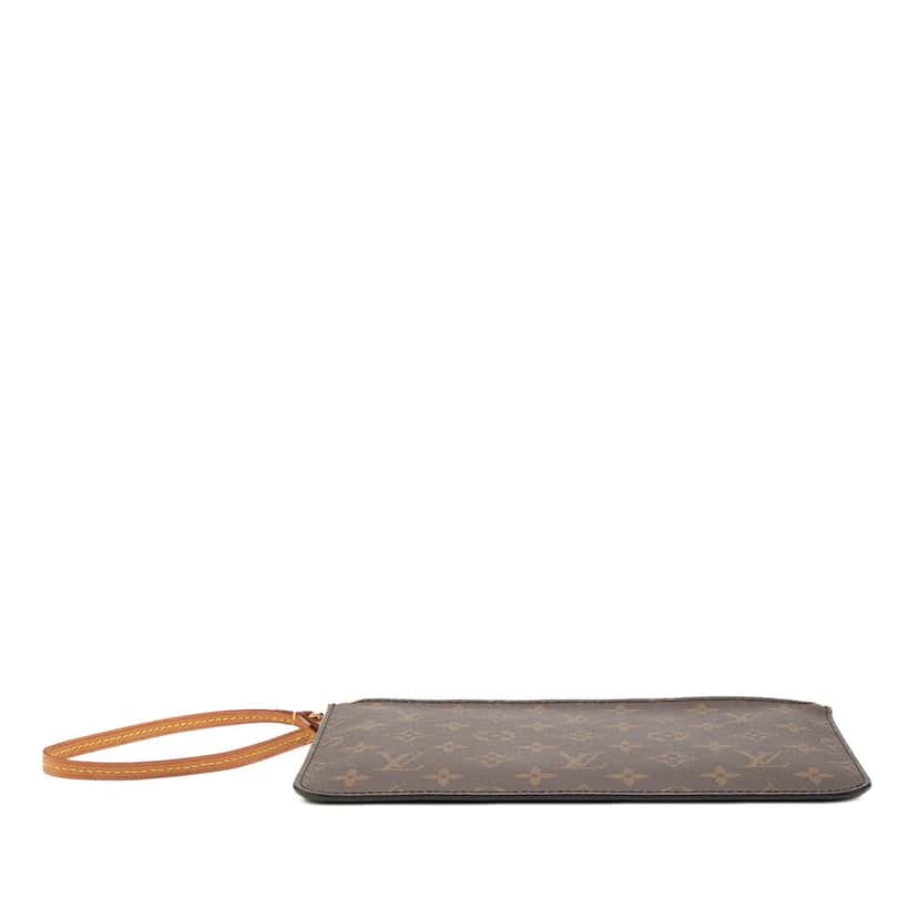 Louis Vuitton Monogram Neverfull MM Pouch Brown Very good condition - Inside View