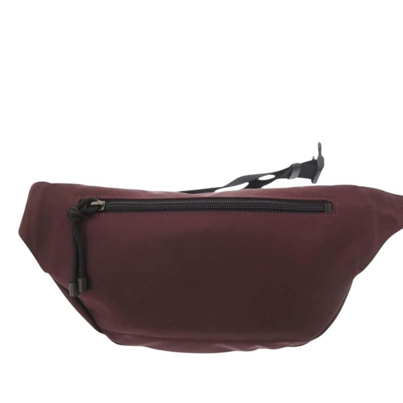 Valentino Nylon and Leather VLTN Rockstud Belt Bag Red Very good condition - Back View