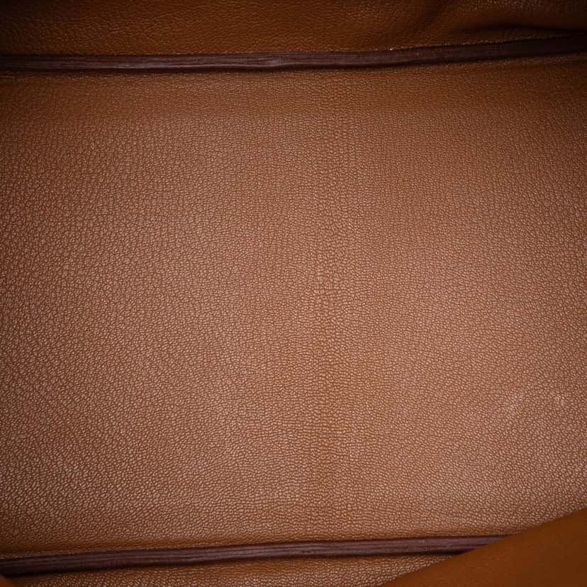 Hermès Togo Birkin Retourne 35 Brown Leather Very good condition - Model View