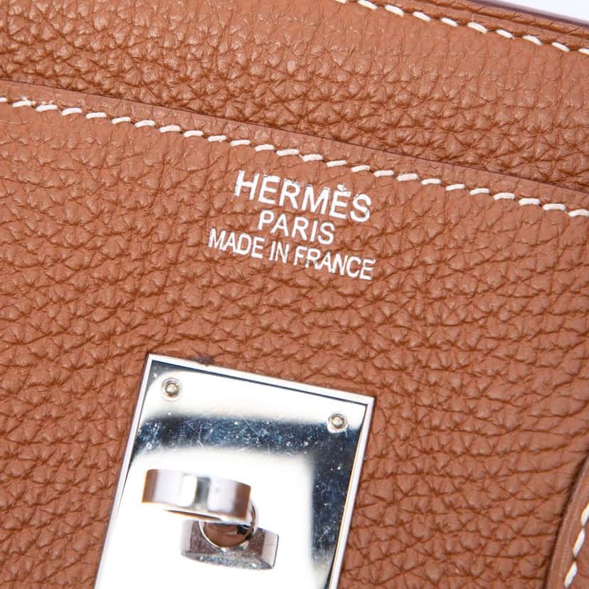 Hermès Togo Birkin Retourne 35 Brown Leather Very good condition - Box View