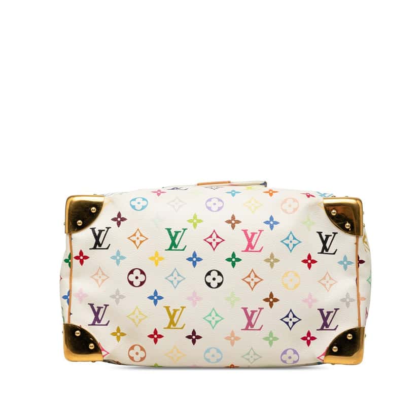 Louis Vuitton Monogram Multicolore Speedy 30 White Very good condition - Inside View