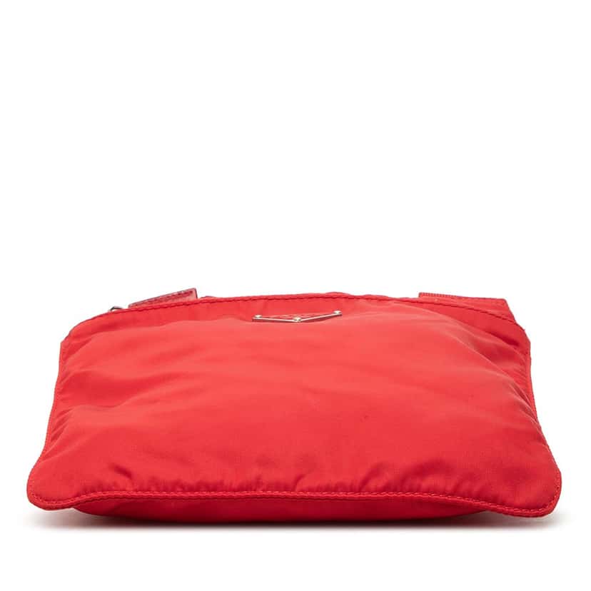 Prada Tessuto Zip Top Crossbody Red Very good condition - Inside View