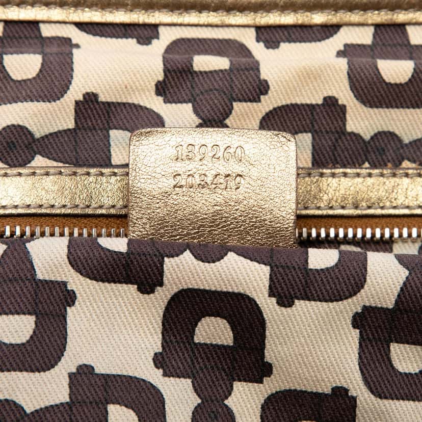 Gucci Large GG Canvas Jolicoeur Tote Beige Very good condition - Box View