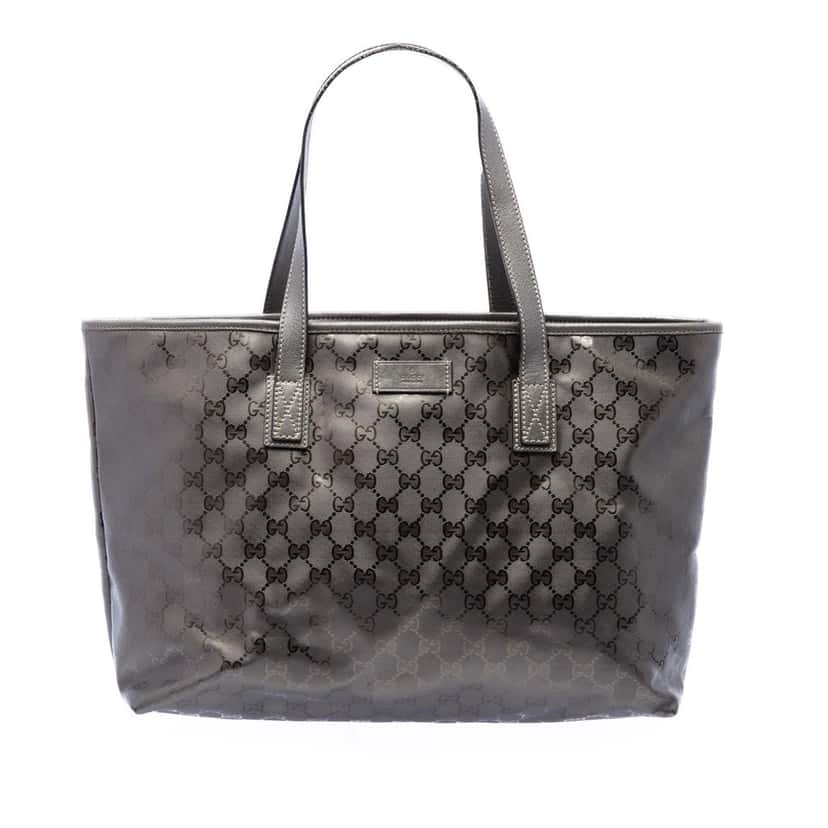 Gucci Medium GG Imprime Tote Gold Very good condition - Front View