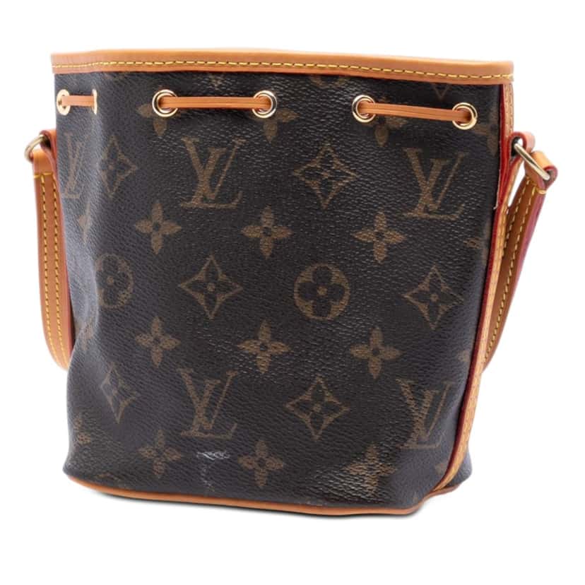 Louis Vuitton Monogram Nano Noe Brown Very good condition - Back View