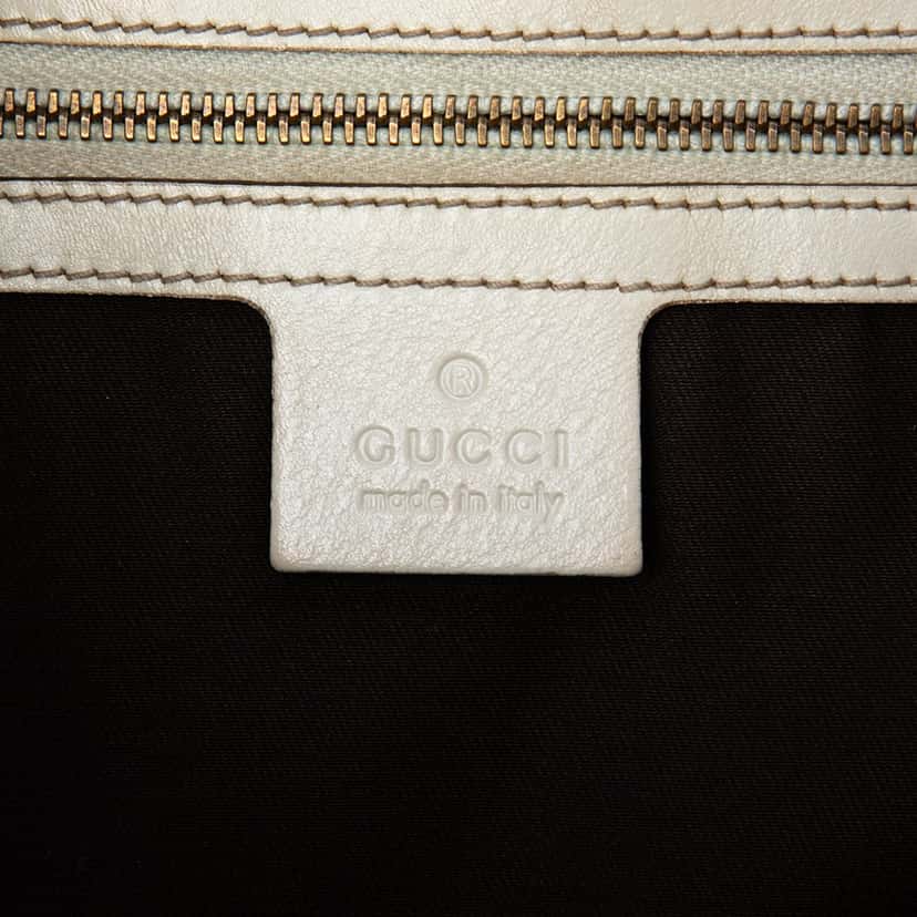 Gucci GG Canvas Interlocking Icon Drawstring Hobo Beige Very good condition - Box View