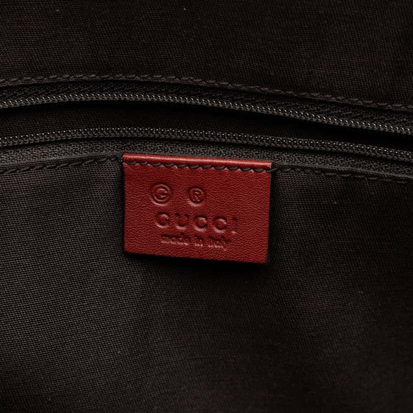 Gucci Guccissima Trimmed Canvas Tote Beige Very good condition - Box View