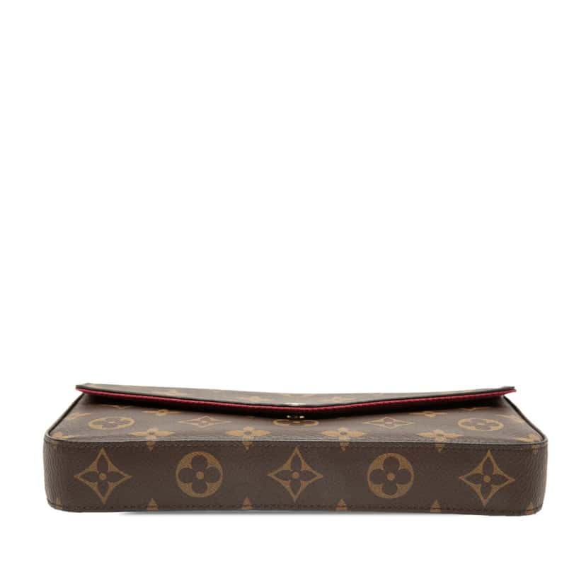 Louis Vuitton Monogram Pochette Felicie Brown Good condition - Inside View
