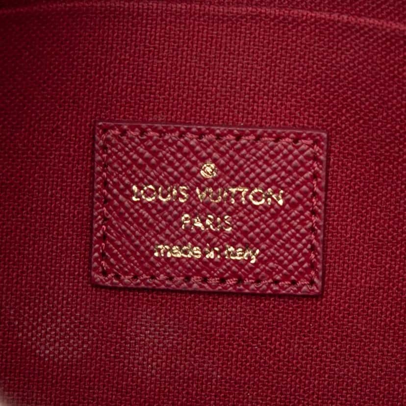 Louis Vuitton Monogram Pochette Felicie Brown Good condition - Box View