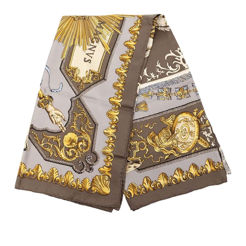 Hermès Lvdovicvs Magnvs Silk Scarf Other Very good condition - Front View