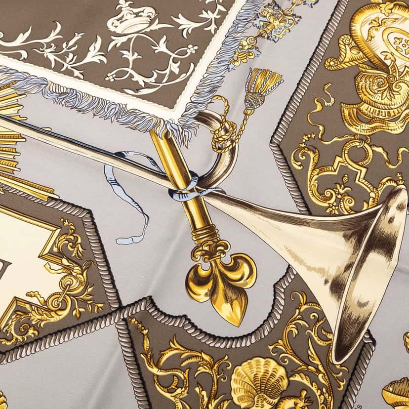 Hermès Lvdovicvs Magnvs Silk Scarf Other Very good condition - Box View