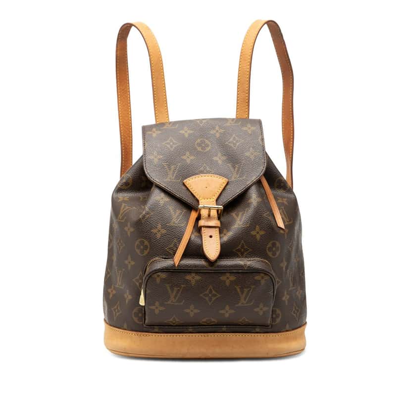 Louis Vuitton Monogram Montsouris PM Brown Very good condition - Front View