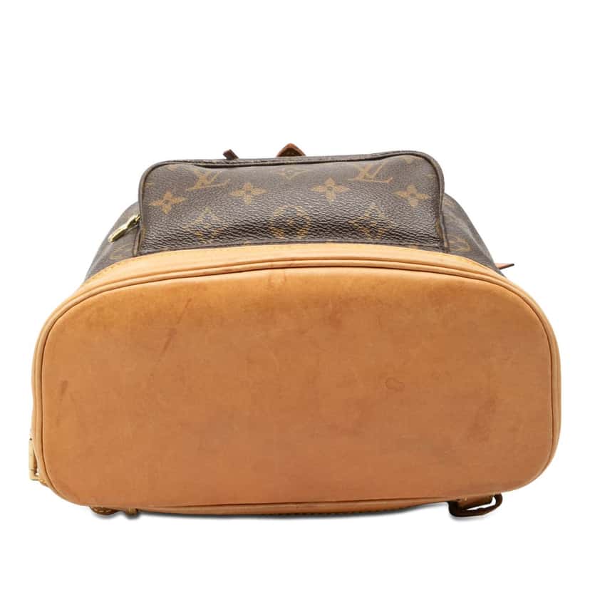 Louis Vuitton Monogram Montsouris PM Brown Very good condition - Inside View