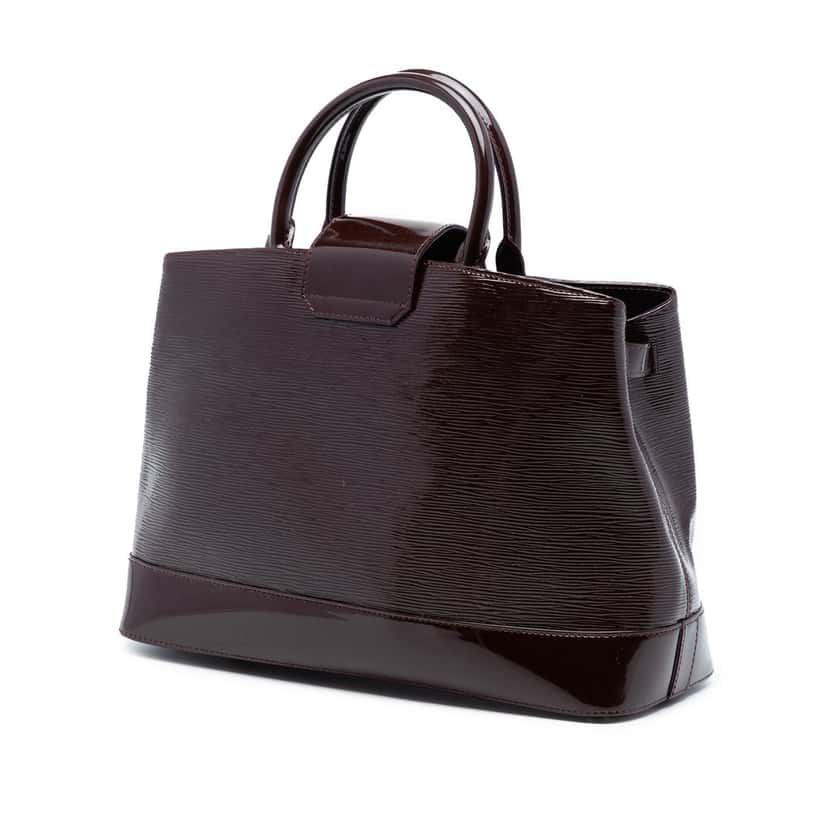 Louis Vuitton Electric Epi Mirabeau GM Purple Leather Very good condition - Back View