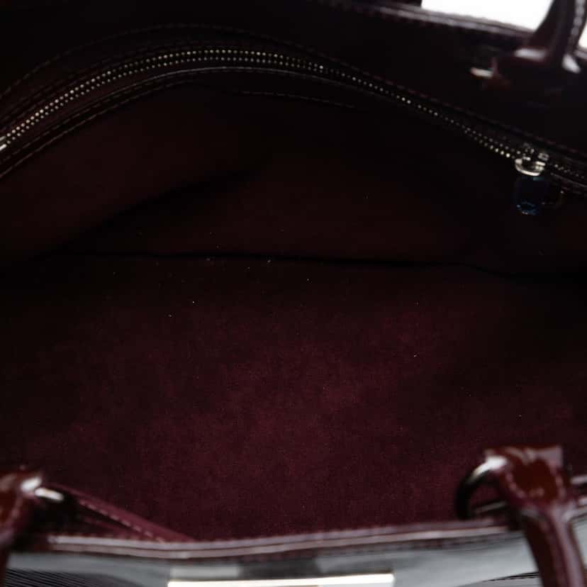 Louis Vuitton Electric Epi Mirabeau GM Purple Leather Very good condition - Model View