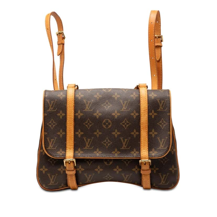 Louis Vuitton Monogram Marelle Sac a Dos Brown Very good condition - Front View