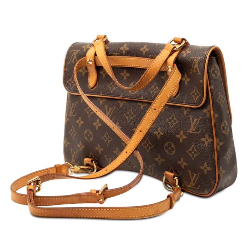 Louis Vuitton Monogram Marelle Sac a Dos Brown Very good condition - Back View