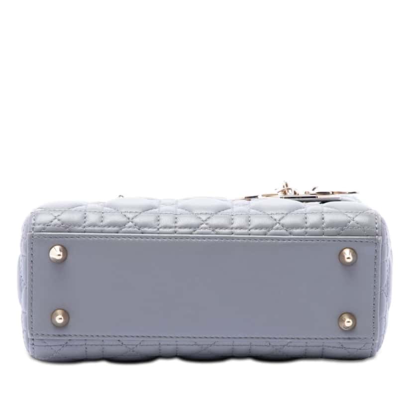 Dior Small Lambskin Cannage My ABCDior Lady Dior Other Leather Very good condition - Inside View