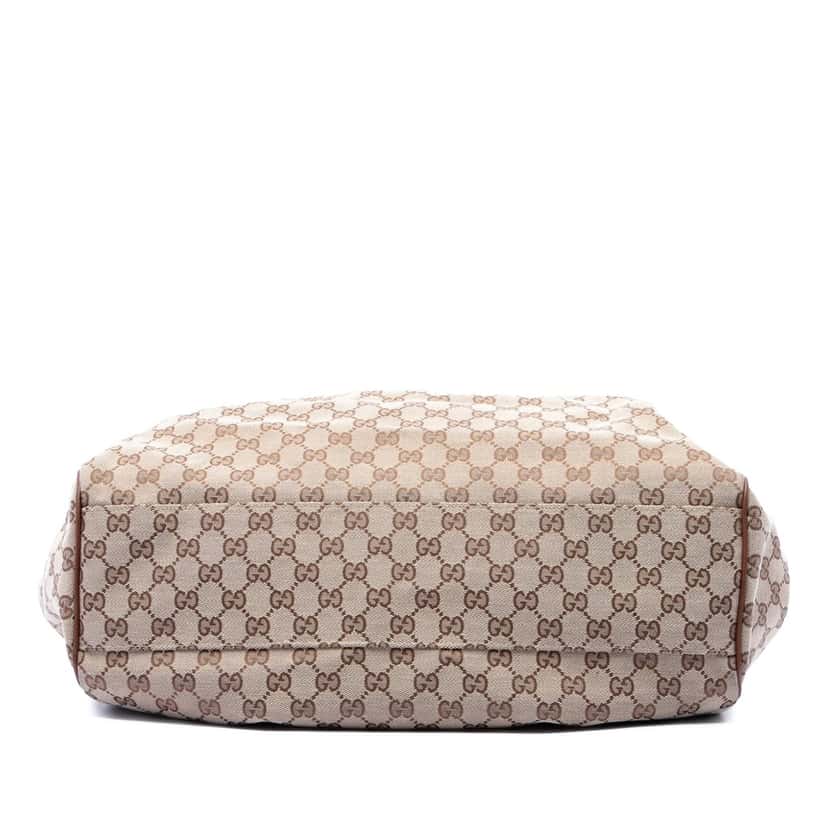 Gucci Large GG Canvas Sukey Tote Beige Very good condition - Inside View