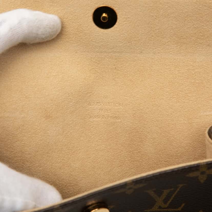 Louis Vuitton Monogram Pochette Florentine Brown Very good condition - Box View