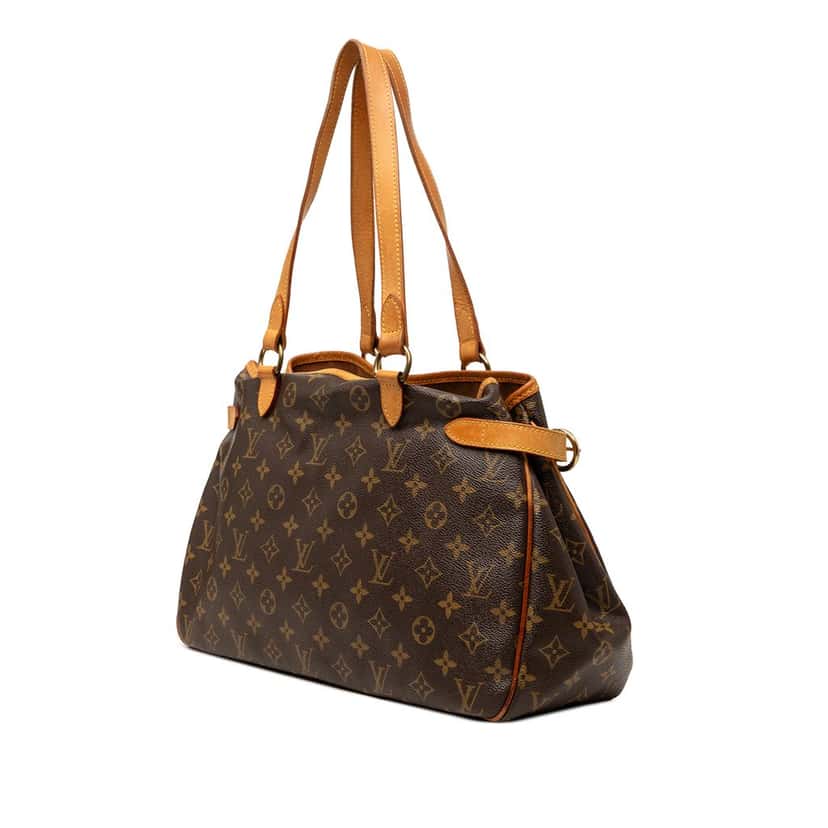 Louis Vuitton Monogram Batignolles Horizontal Brown Very good condition - Back View