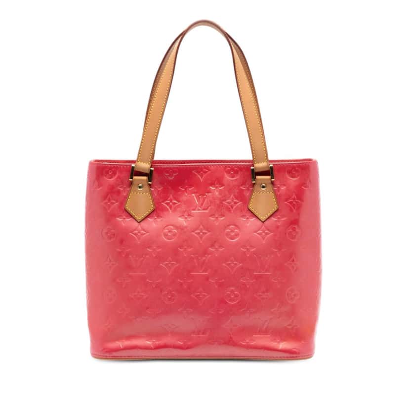 Louis Vuitton Monogram Vernis Houston Pink Leather Very good condition - Front View